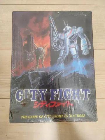 마크로스 CITY FIGHT 시티 파이트 보드게임 미개봉 새상품 츠쿠다