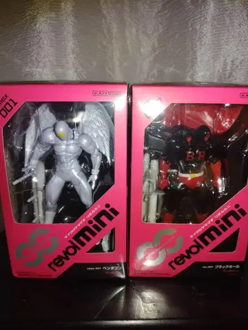 KAIYODO revolmini 001 펜타곤 & 007 블랙홀