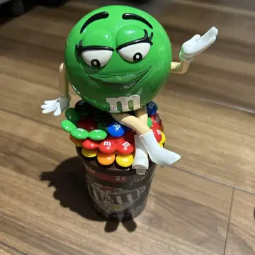 M&M's 그린 디스펜서 피규어