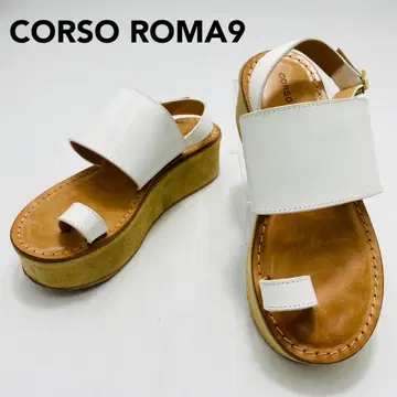 CORSO ROMA9 코르소 로마 노베 투모로우랜드 통굽 샌들