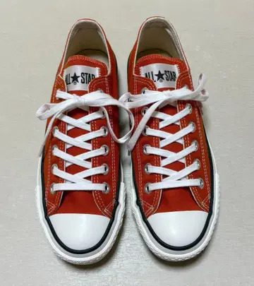 컨버스 일본제 올스타 J 딥 오렌지 24cm 로우 컷
