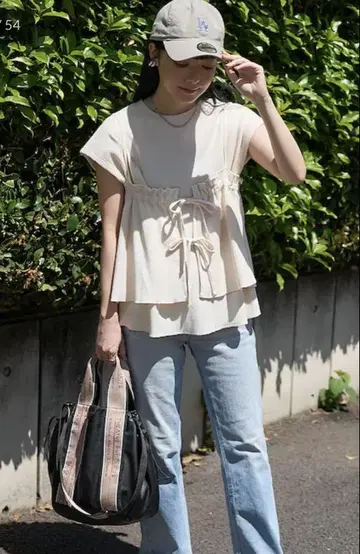 FREAK'S STORE 와플 프렌치 슬리브 뷔스티에 세트