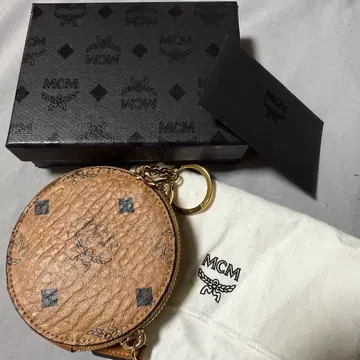 MCM 코인 케이스 동전 지갑 브라운