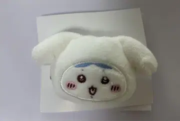 치이카와 산리오 콜라보 시크릿 헤어 클립 시나몬 하치와레