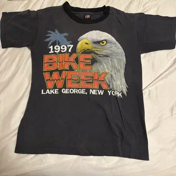 할리 빈티지 1997 BIKE WEEK 티셔츠 M 사이즈