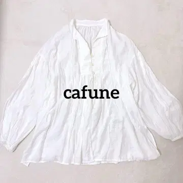 cafune 카후네 스키퍼 보타이 블라우스 핀턱 셔츠