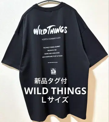 택 포함 새상품 WILD THINGS 와일드 띵스 헤비 웨이트 티셔츠