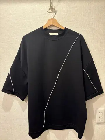 멜로 종이상자 루즈 TEE 네이비 size2 PUBLIC TOKYO