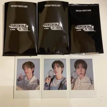 RUNSEOKJIN in JAPAN 랜덤 인스턴트 사진 트레이딩 카드 3