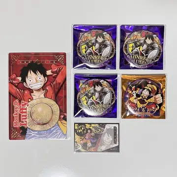 ONEPIECE 원피스 루피 캔뱃지 묶음 판매