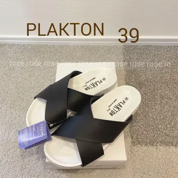 크로스 벨트 슬리퍼 샌들