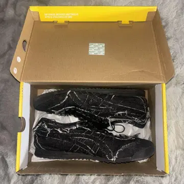 오니츠카타이거 멕시코 66 SD black denim