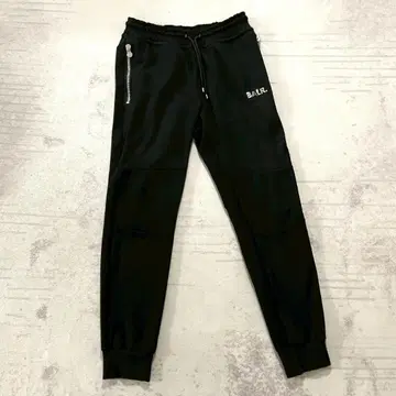 미착용 BALR 맨투맨 팬츠 명작 실버 로고