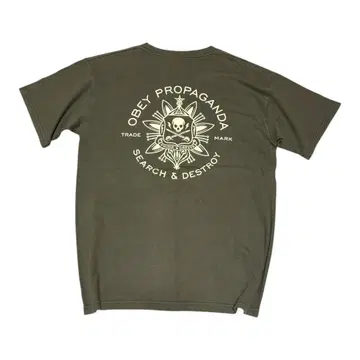 OBEY PROPAGANDA 올리브 00s 티셔츠
