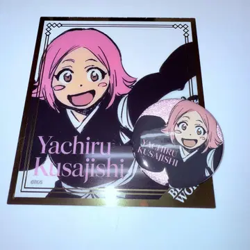 BLEACH WORLD 클리어 색지 캔뱃지 사슴 야치루