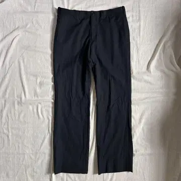 00s comme ca ism 울 슬랙스 블랙 사이드 조절기