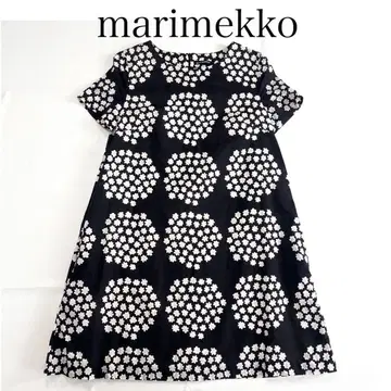 marimekko/PUKETTI 원피스 안감 부착 마리메꼬 반팔