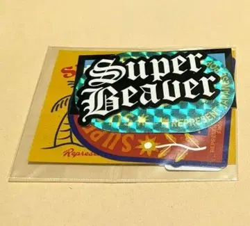 SUPER BEAVER 스티커 세트