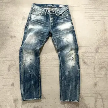 새상품급 DENHAM 한정품 일본제 명작 Grade Slim JAL