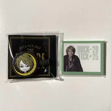 BUCK-TICK 랜덤 헤어 클립 스티커 히구치 요시토 2개 세트