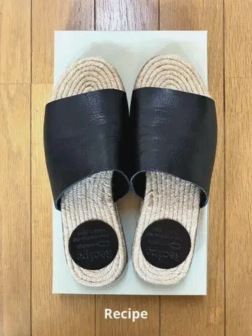Recipe 천연 가죽 샌들 (S 사이즈)