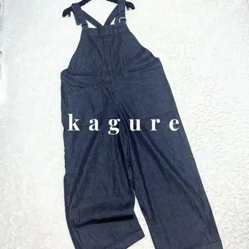 새상품급 kagure 카구레 데님 살로펫 오버롤 작업복