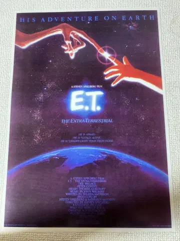 포스터 (E.T 무비 장면) 아메리칸 잡화 미국 잡화 굿즈