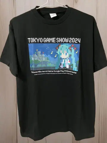 TOKYO GAME SHOW 2024 하츠네 미쿠 티셔츠