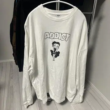 ADDICT 에딕트 Betty Boop 긴팔 롱T 베티 붑