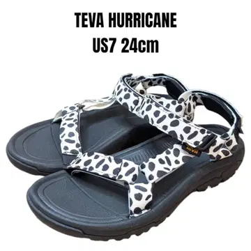 새상품급 TEVA HURRICANE 테바 허리케인 24cm 달마시안