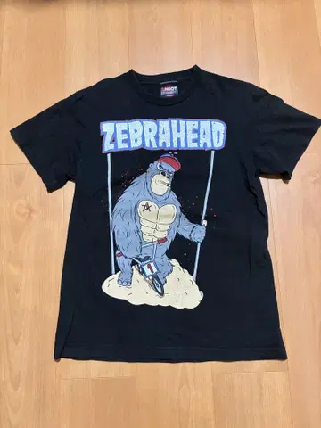 ZEBRAHEAD 티셔츠 S 사이즈 블랙