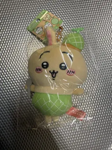 치이카와 토끼 봉제 인형 키링 홋카이도 지역 특산품 멜론
