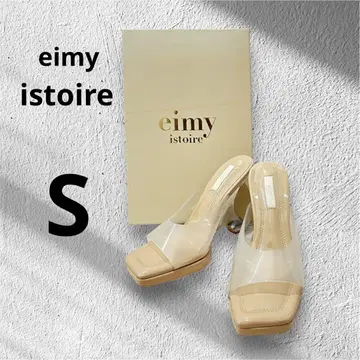 eimy istoire 오픈토 샌들 뮬 베이지