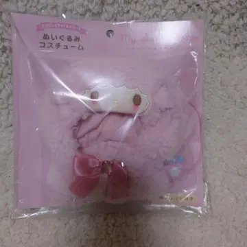 산리오 마이 스위트 피아노 봉제 인형 코스튬 미니백 포함