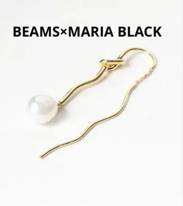 별주 빔즈 MARIA BLACK CINOH 펄 귀걸이 한쪽