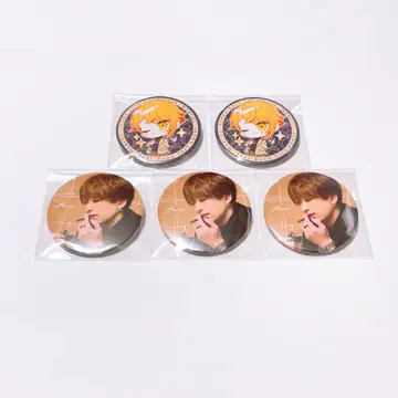 우라시마사카타센 센라 MARCEL 데포 실사 캔뱃지 세트
