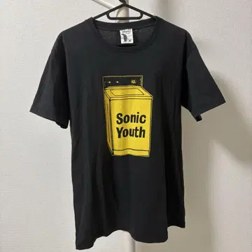 sonic youth/밴드 티셔츠/M 사이즈/블랙