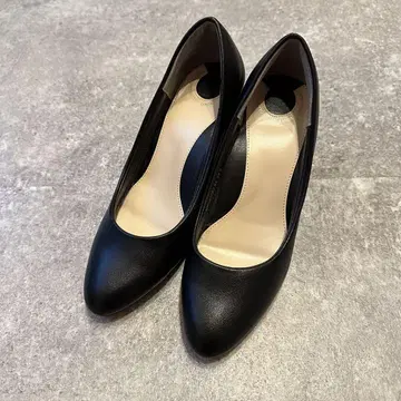 RANDA 랜다 펌프스 블랙 검정 22cm 힐 7cm