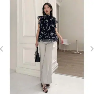 Sustainable 스트레치 플레어 데님 팬츠