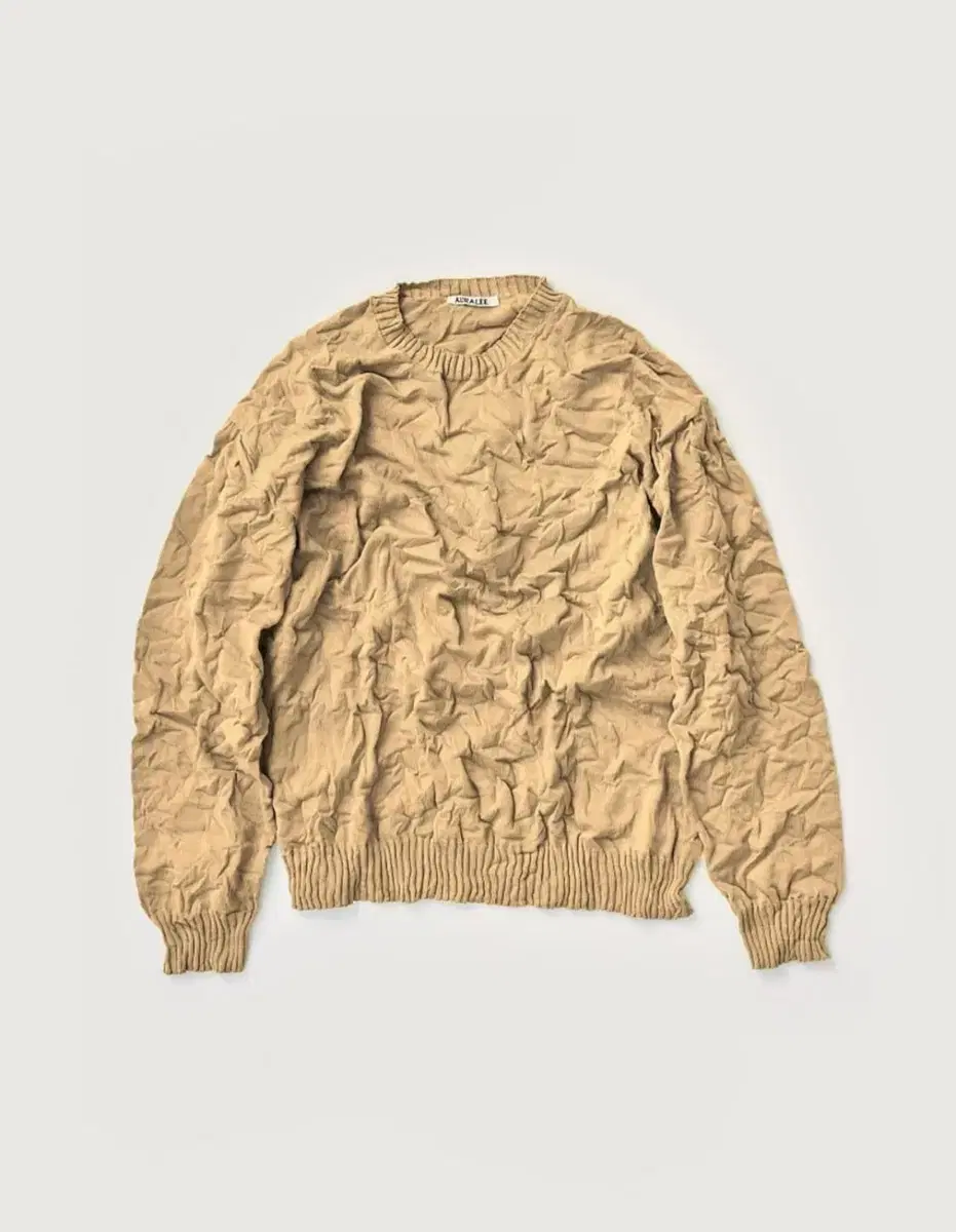 24ss Auralee Wrinkle Knit (Lee Dong-hwi Wearing)