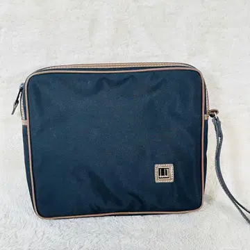 [ dunhill ] 던힐 블랙 클러치백 세컨드 백 나일론