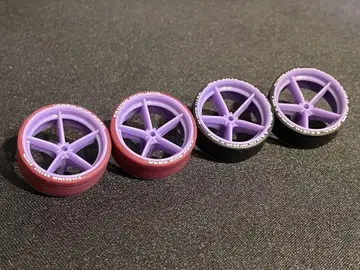미니 사륜구동 페라 타이어 약 25.7mm
