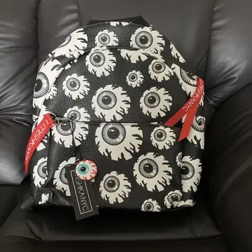 MISHKA 미시카 눈알 올 패턴 백팩 가방 가방 공식 굿즈