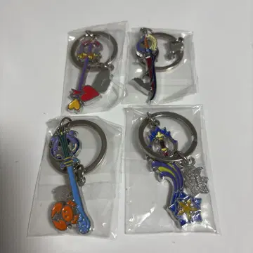 제일복권 킹덤하츠 키블레이드 참 4종