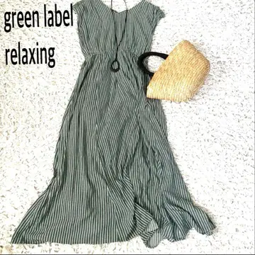 green label relaxing 원피스 코튼 린넨