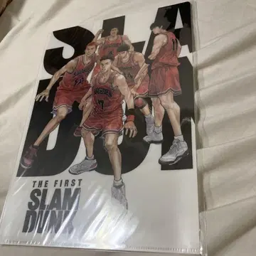 새상품 수라단 THE FIRST SLAM DUNK A4 클리어 파일 B