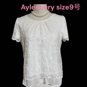 새상품급 앨리스버리 꽃무늬 레이스 티셔츠 블라우스 상의