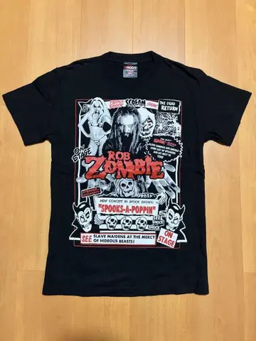 ROB ZOMBIE 티셔츠 S 사이즈