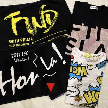 FTISLAND 티셔츠 및 타월