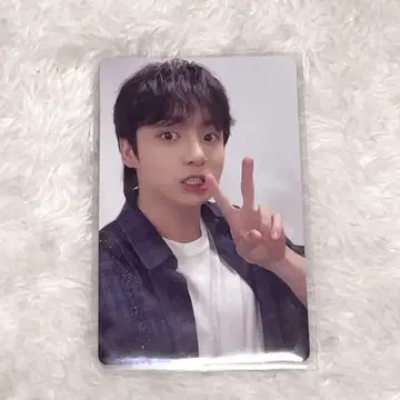 BTS 정국 GOLDEN JPFC 15000명 한정판 트레이딩 카드